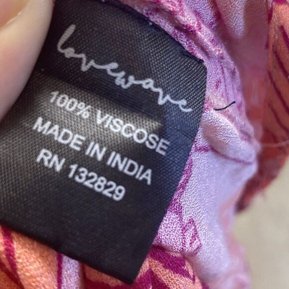 Revolve Lovewave Robe Womens Medium The‎ Hallie Maxi Pink Floral Belted - Picture 6 of 9